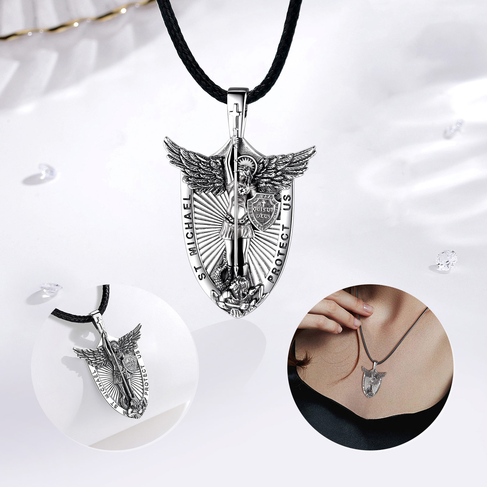 Eudora 925 Sterling Silver St. - 925 Sterling Silver Chain Necklace Men recension och pris