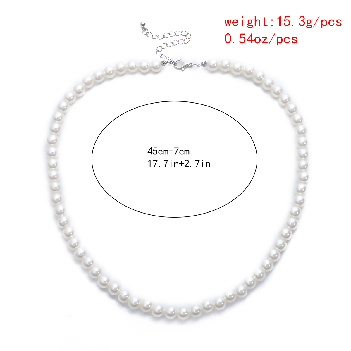 Minimalist Imitation Pearl Cho - Pearl Choker Necklace Vintage recension och pris