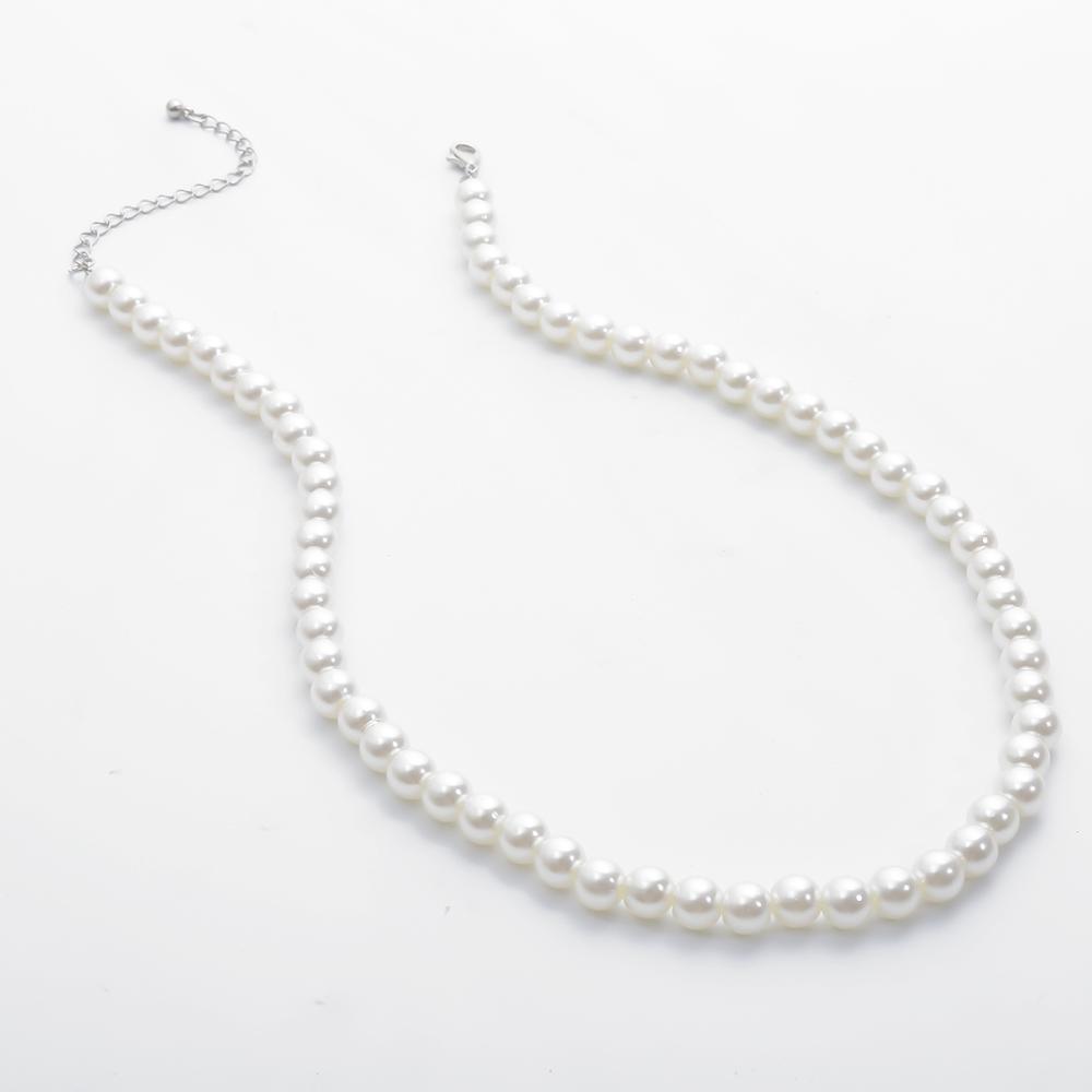 Minimalist Imitation Pearl Cho - Pearl Choker Necklace Vintage recension och pris