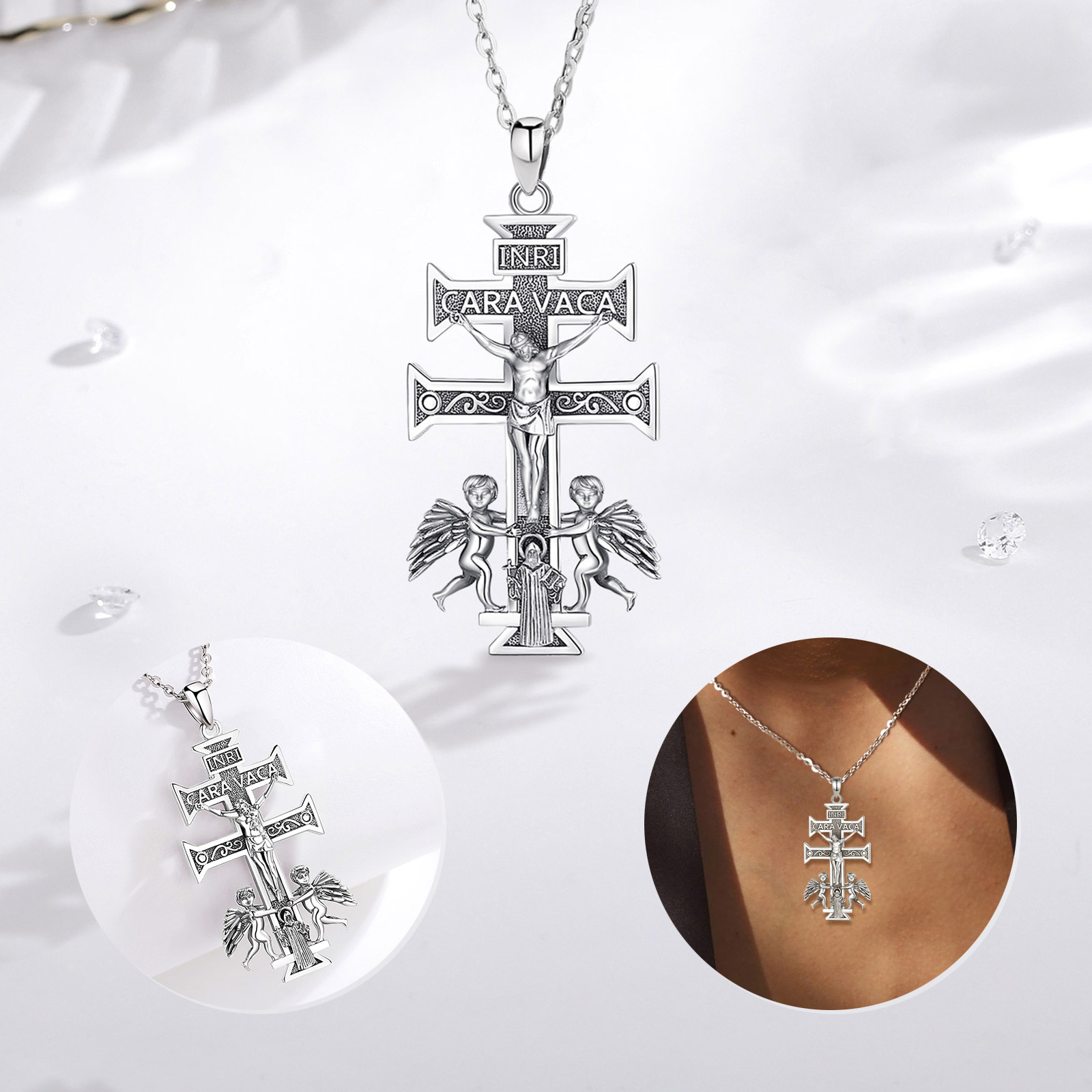 Eudora 925 Sterling Silver Car - 925 Sterling Silver Chain Necklace Men recension och pris