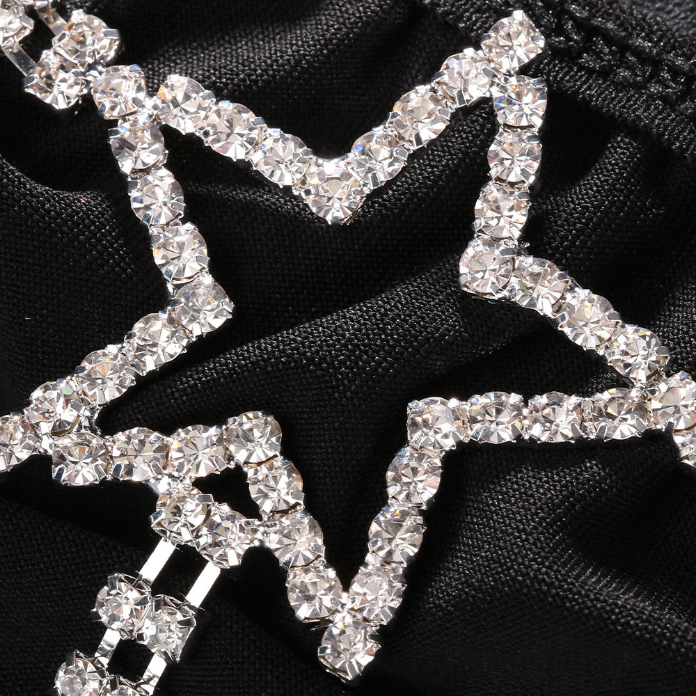 Sexy Crystal Star Waist Thong  - Body Jewelry recension och pris