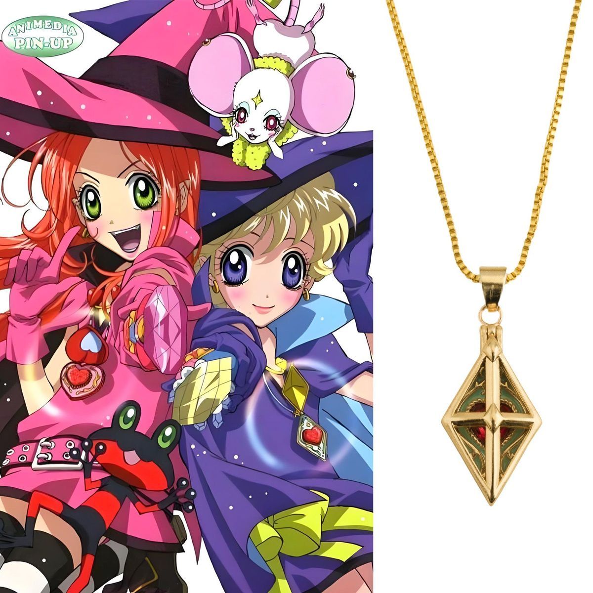Anime Sugar Sugar Rune ‌Chocol - Anime Pendant Necklace recension och pris
