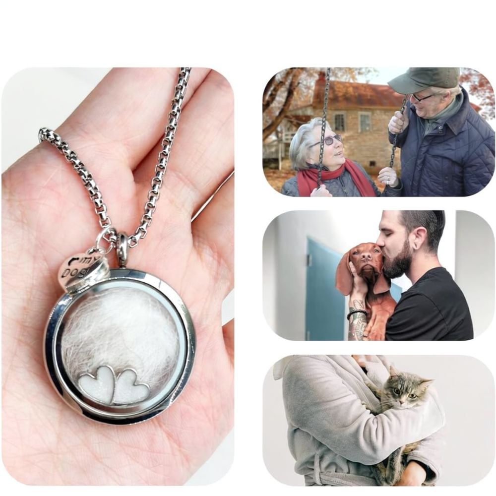 Stainless Steel Heart Keepsake - Heart Locket Necklace Photo recension och pris