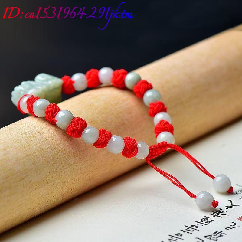 Natural Burmese Jadeite Pixiu  - Bracelets recension och pris