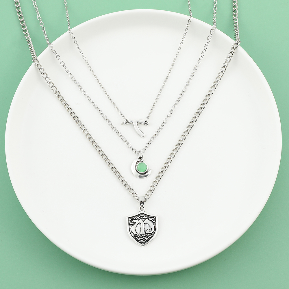 Anime Cartoon Multi-Layer Shor - Anime Pendant Necklace recension och pris