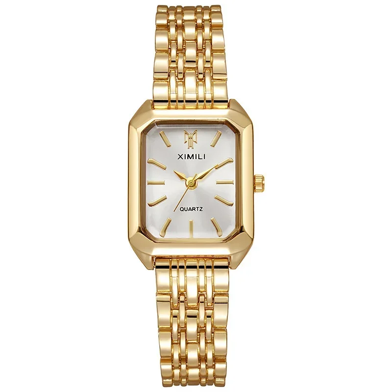 Women Retro Square Metal Band  - Watch Accessories recension och pris