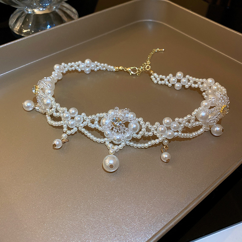Luxury Vintage Pearl Choker Ne - Pearl Choker Necklace Vintage recension och pris