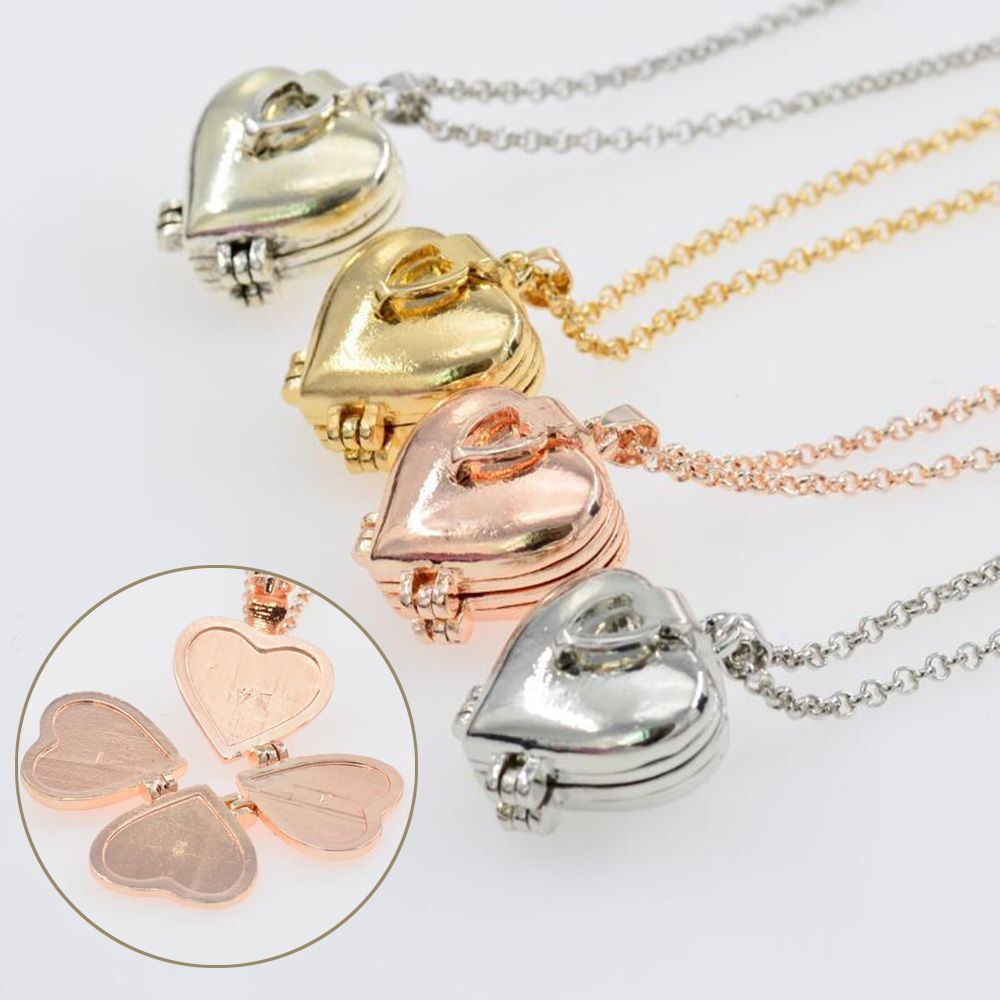 Fashion Photo Picture Locket N - Heart Locket Necklace Photo recension och pris