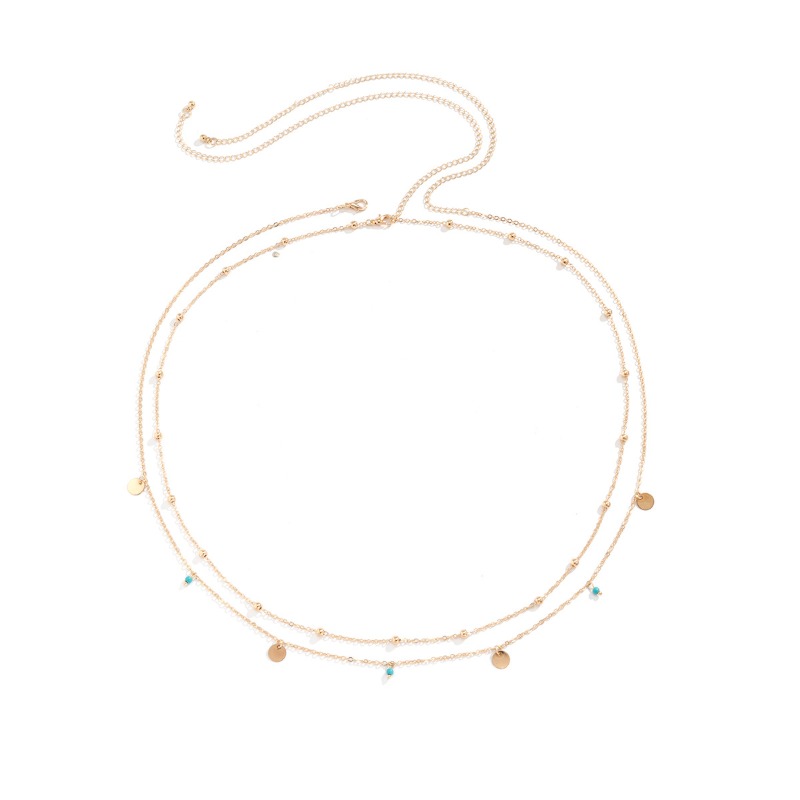 Women Dainty Layered Waist Cha - Body Jewelry recension och pris