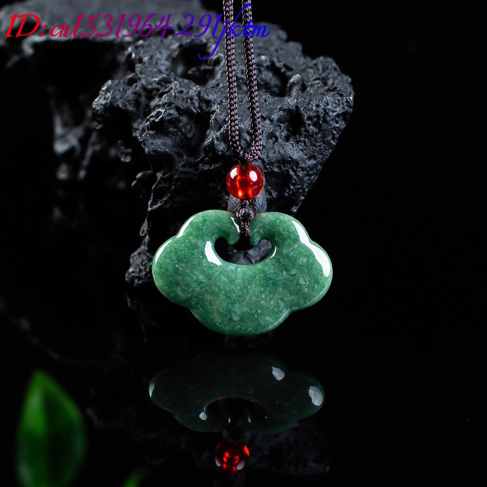 Natural Myanmar Jadeite Ruyi P - Necklaces recension och pris